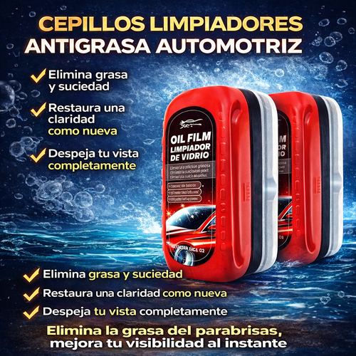 ✨🚗 Cepillo Limpiador Antiempañante 2x1 – Visión Clara al Instante 👀💦