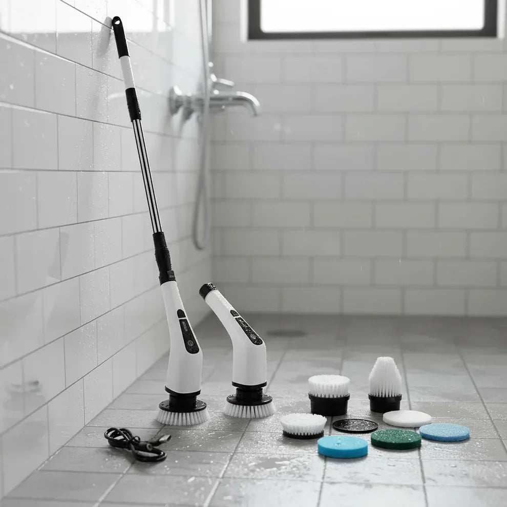 🧽⚡ Limpia Más en Menos Tiempo – Limpiador Eléctrico 9 en 1 ✨🧼